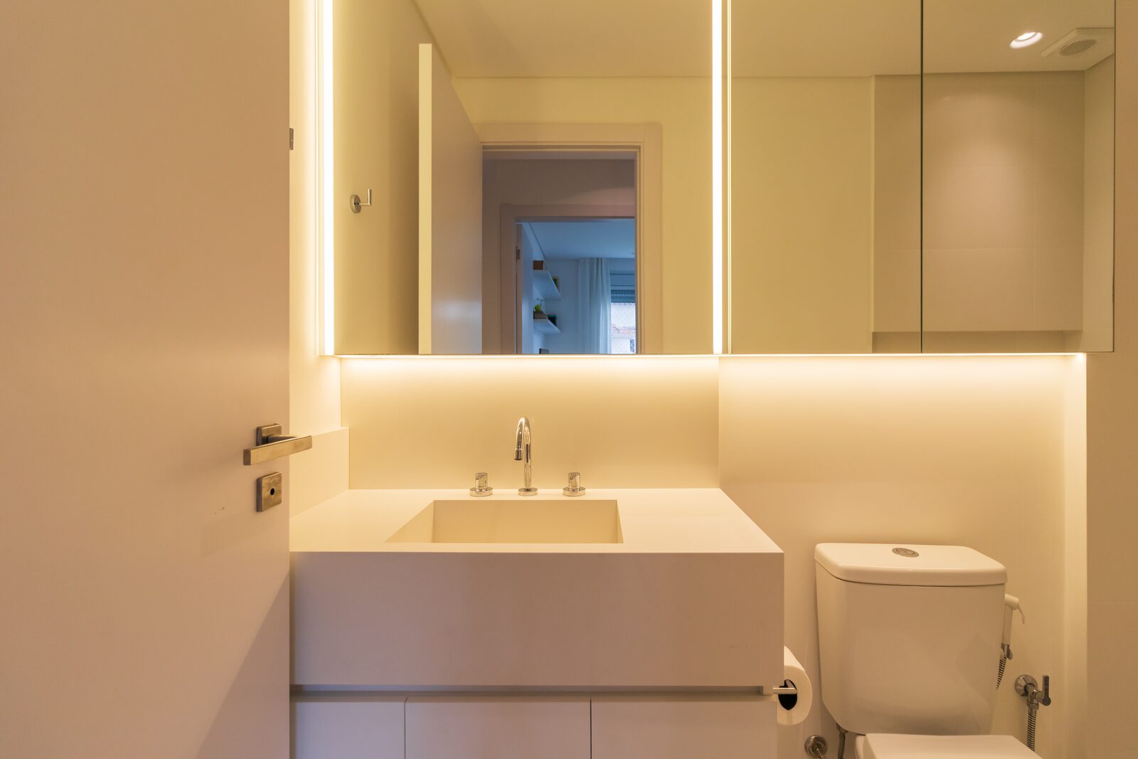 Banheiro iluminação LED