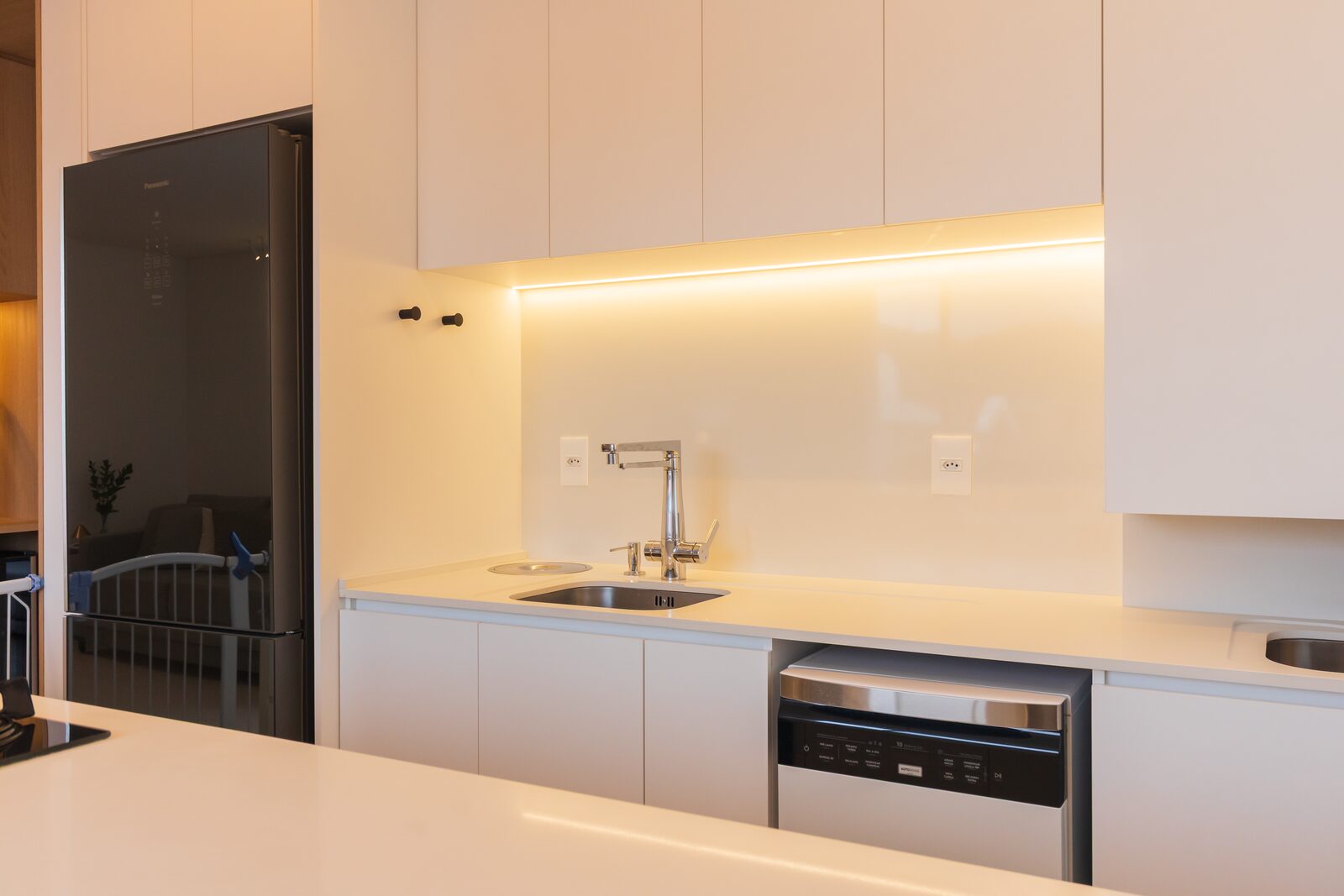 Cozinha com lava-louças